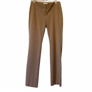 Elle dress pants slacks tan brown 2 GUC